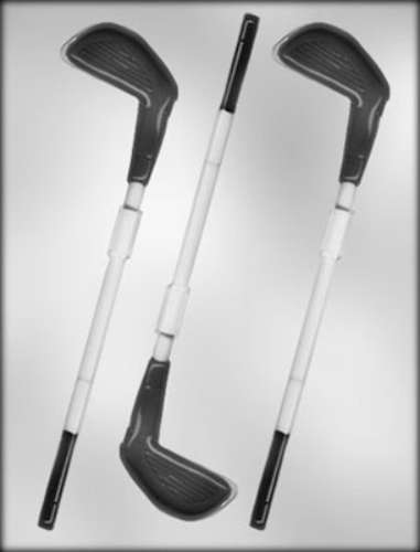 Golf Clubs Chocolate Mould - Click Image to Close